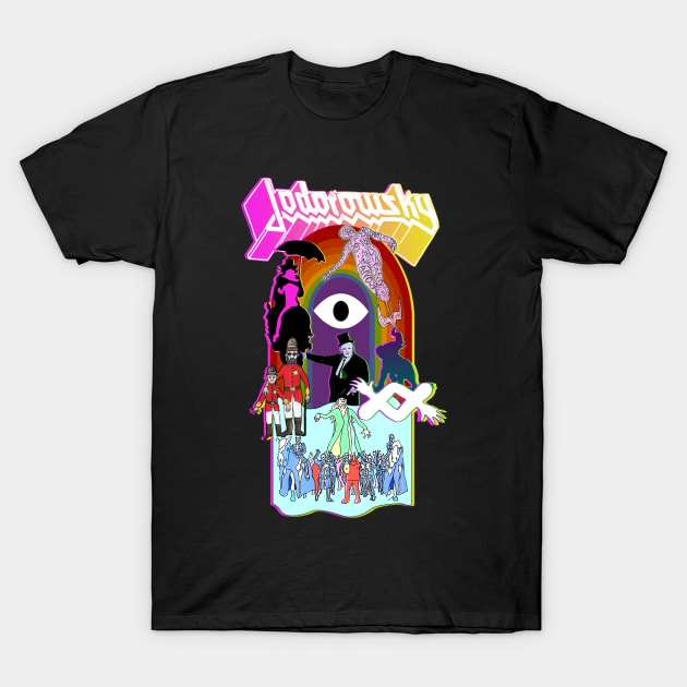 Films of Alejandro Jodorowsky T-Shirt by Exploitation-Vocation